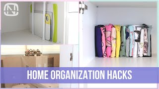 7 best LIFE HACKS for organizing your home | OrgaNatic