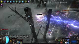 Poe 3.14 Crackling Lance Occultist - T16 100% delirium white map