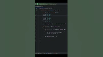 Multidimensional Array in JAVA ✅ ❕                                           #coding #shorts #short