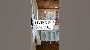 WOULD YOU LIVE IN A GARAGE? ( GARAGE CONVERSION ) #hometour #homedesign #garage