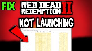 Red Dead Redemption 2 – Fix Not Launching – Complete Tutorial
