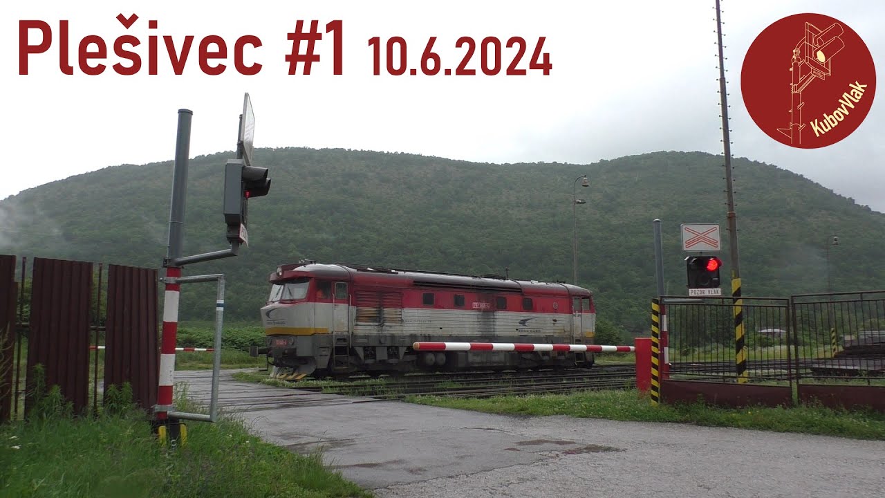 Železničné priecestie Plešivec #1 [10.6.2024]