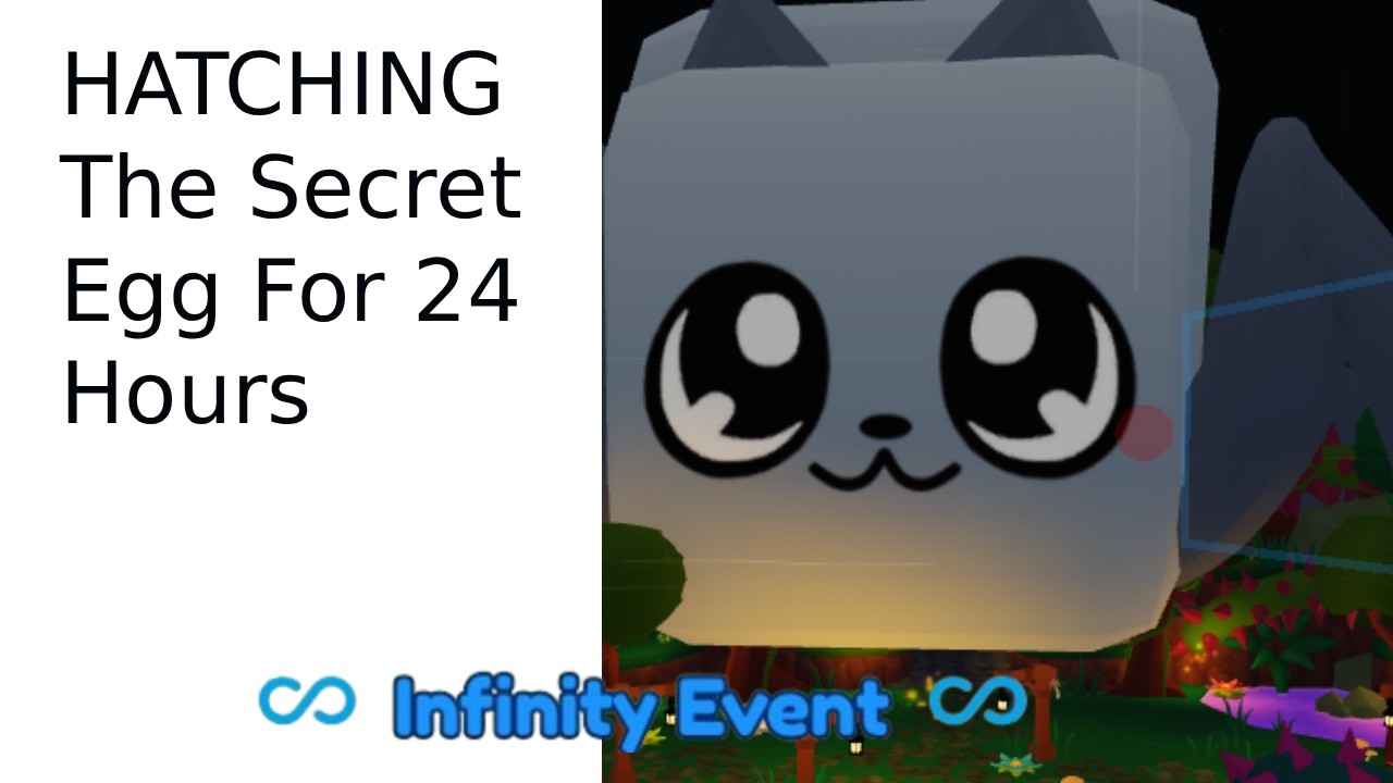 Hatching The Secret Egg in BGSI for 24 hours!