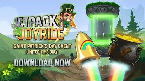 All green, all gold, all luck | Jetpack joyride