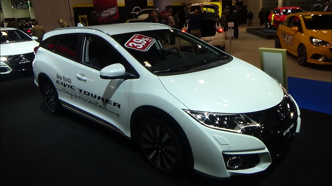 2016 Honda Civic Tourer Exterior And Interior Zurich Car Show 2015