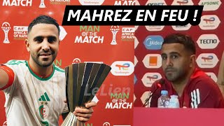 Voici La Réaction De Mahrez Après Son Doublé En Ouverture De La Can 2025 Au Maroc