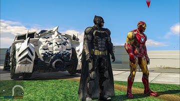Batman vs Iron Man - GTA 5 Batman mod - CocoBibu