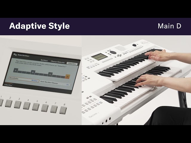 Electone ELA-1|Features:Adaptive Style class=