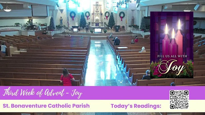 Daily Mass, Wednesday of the Third Week of Advent, December 17, 2025, 8 AM