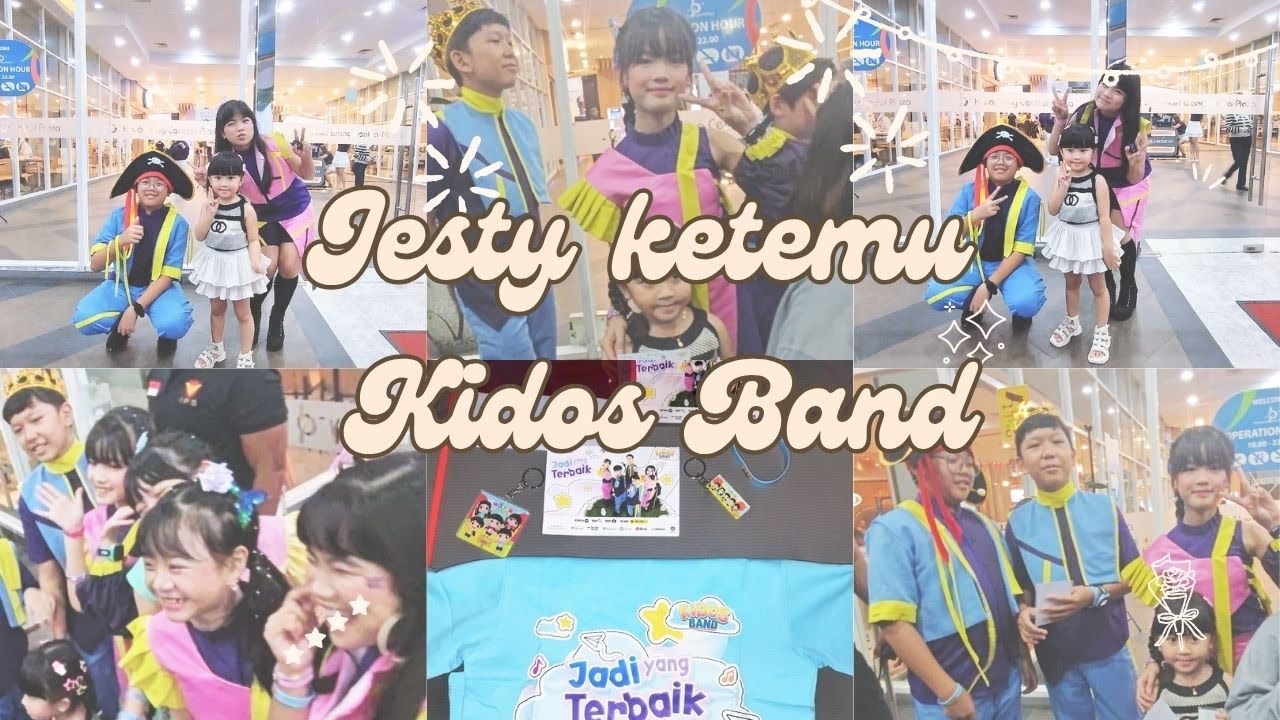 Jesty ketemu Kidos Band, degdegan bangettt !!!