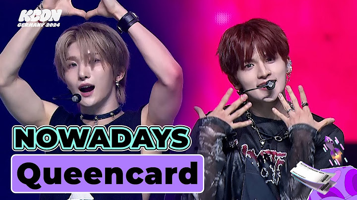 [KCON GERMANY 2024] NOWADAYS (나우어데이즈) - Queencard (원곡: (G)I-DLE) | Mnet 241031 방송