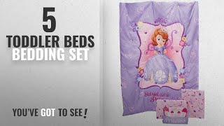 Top 10 Toddler Beds Bedding Set 2018 Disney Sofia 4 Piece The First Toddler Set, Sweet As A