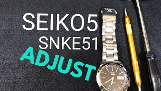 セイコー5 ベルト調整 Seiko5 Snke51 Adjust Youtube セイコー5 ベルト調整 Seiko5 Snke51 Adjust Youtube