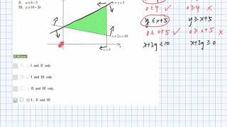 HKDSE 2015 II MC Q36 linear programming