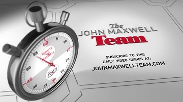 Problem Solving Series 3 - A Minute With John Maxwell, Free Coaching Video