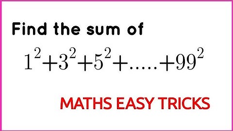 Sum of the squares of first n odd numbers | Germany Maths Olympiad #mathsolympiard #easymaths