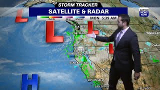 Storm Tracker Forecast: Showers & thunderstorms early this week