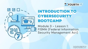 Module 3   Lesson 1   FISMA