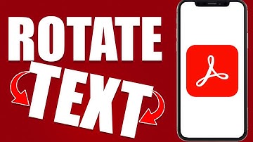 How To Rotate Text in PDF Using Adobe Acrobat