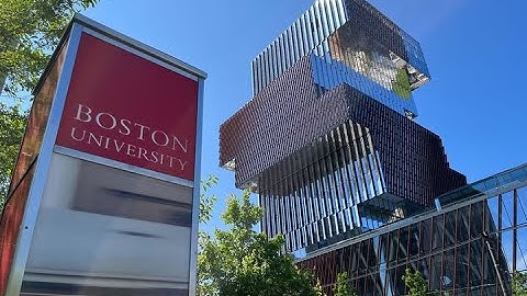 Drone Tour: In and Around the Faculty of Computing & Data Sciences at Boston University