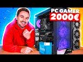 Je teste un pc gamer  2000 des perfs incroyables  intel  amd