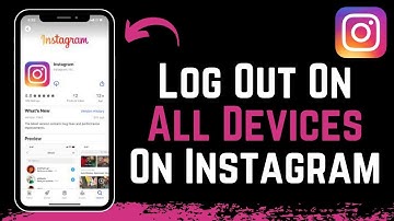 How To Logout Of Instagram On All Devices !