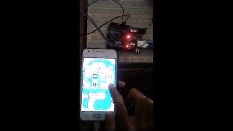 Menghidupkan lampu led menggunakan bluetooth dan arduino