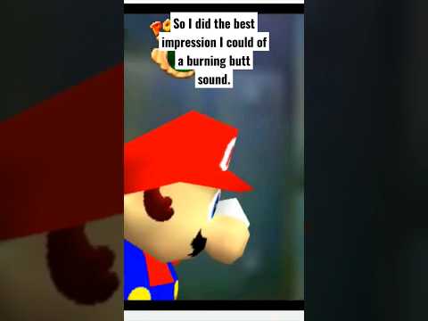 A Little Gag I Added In When Replacing Mario S Voice Clips In Mario 64 With Mine Youtubeshorts