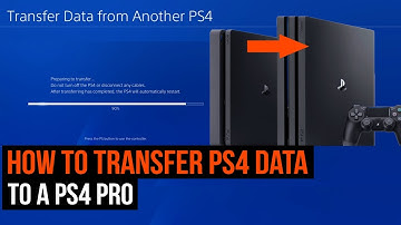 How to transfer PS4 data to a PS4 Pro