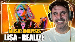 MUSIC DIRECTOR REACTS | LiSA - REALiZE