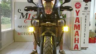 YAMAHA TENERE 660 2'Lİ MODSUZ UZUN FAR VE SELLEKTÖRLÜ LED SİS FARI. MOTOLED 505 523 65 10 ANTALYA Resimi