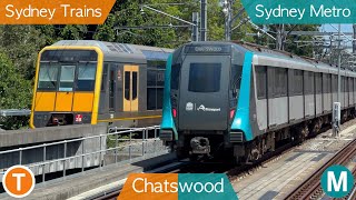 Transport for Sydney Vlog 548: Chatswood Part 4 - Sydney Metro & Trains