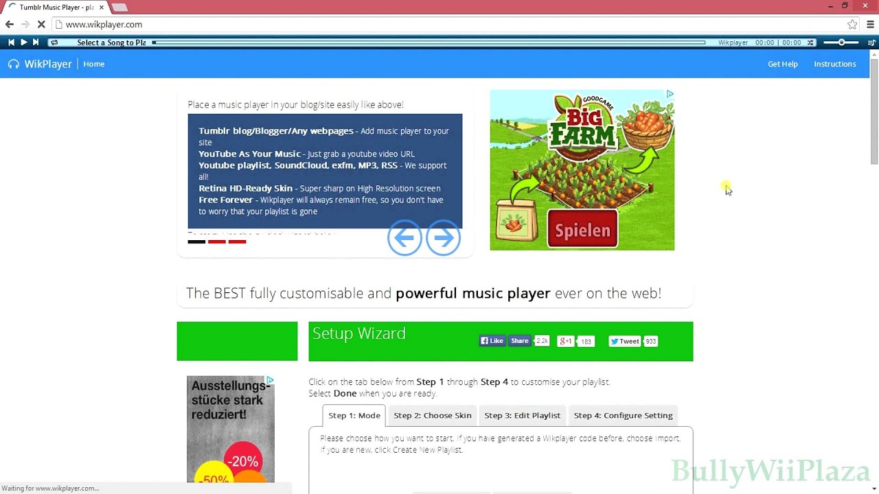  Wikplayer  Code Generator by Bully WiiPlaza YouTube