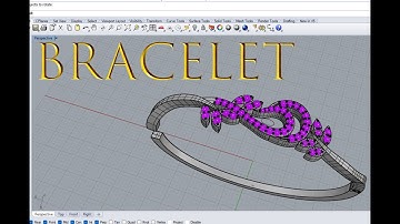 Rhino 5 tutorial ,#Bracelet || CAD|| #rhinoceros #3D #Rhino_5_Software