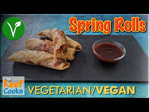 Spring Rolls Vegetarian Vegan