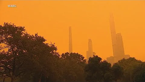 Millions of Americans urged to stay indoors due to wildfire smoke from Canada