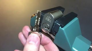 [143] CISA Astral Oval Dimple Cylinder Picked and Gutted