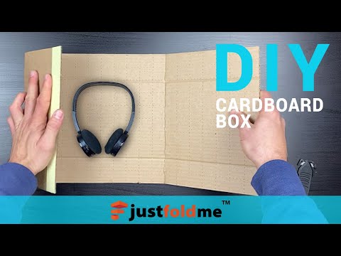 Video: Hur man sätter ihop en kartong med egna händer: ritningar, mått