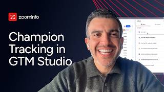 In Your Corner Champion Tracking With Gtm Studio Zoominfo