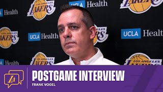 Lakers Postgame: Frank Vogel (3\/20\/21)