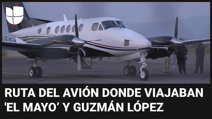 Así fue la ruta del avión en el que 'El Mayo' Zambada y Joaquín Guzmán López fueron llevados a EEUU