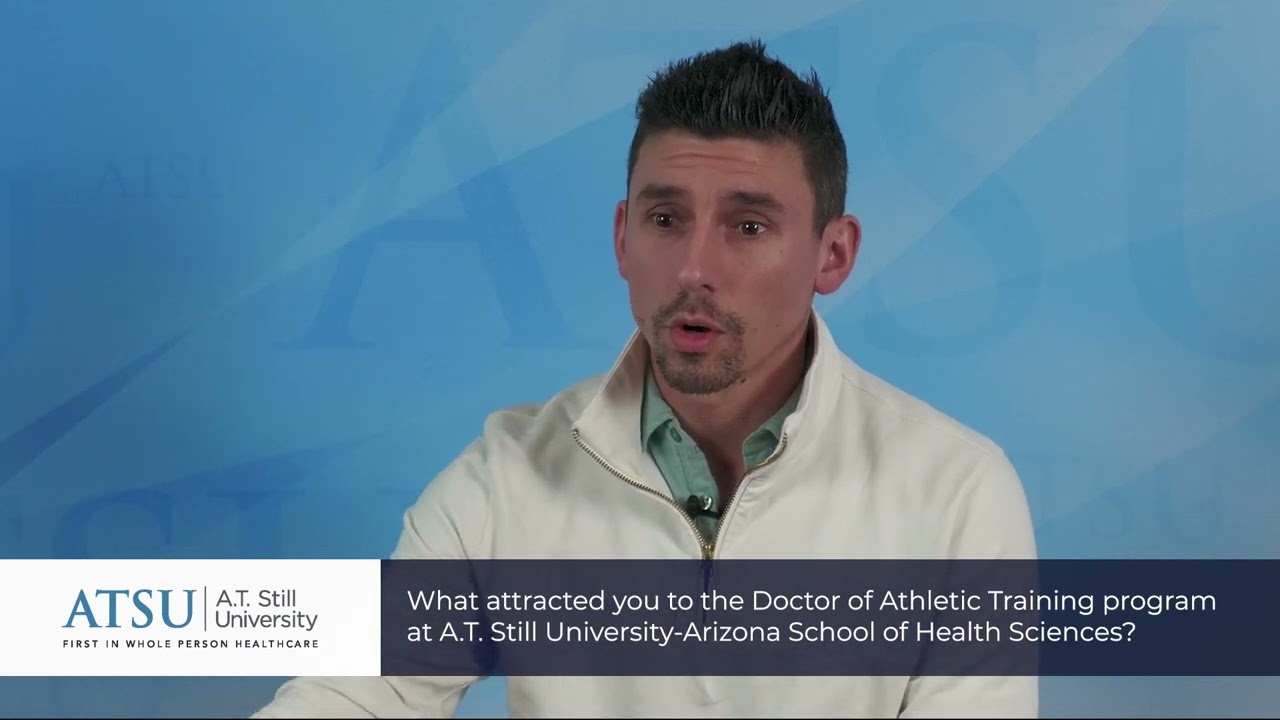 ATSU-ASHS Doctor of Athletic Training Winter Institute | Matthew Aiello, DAT, ’26