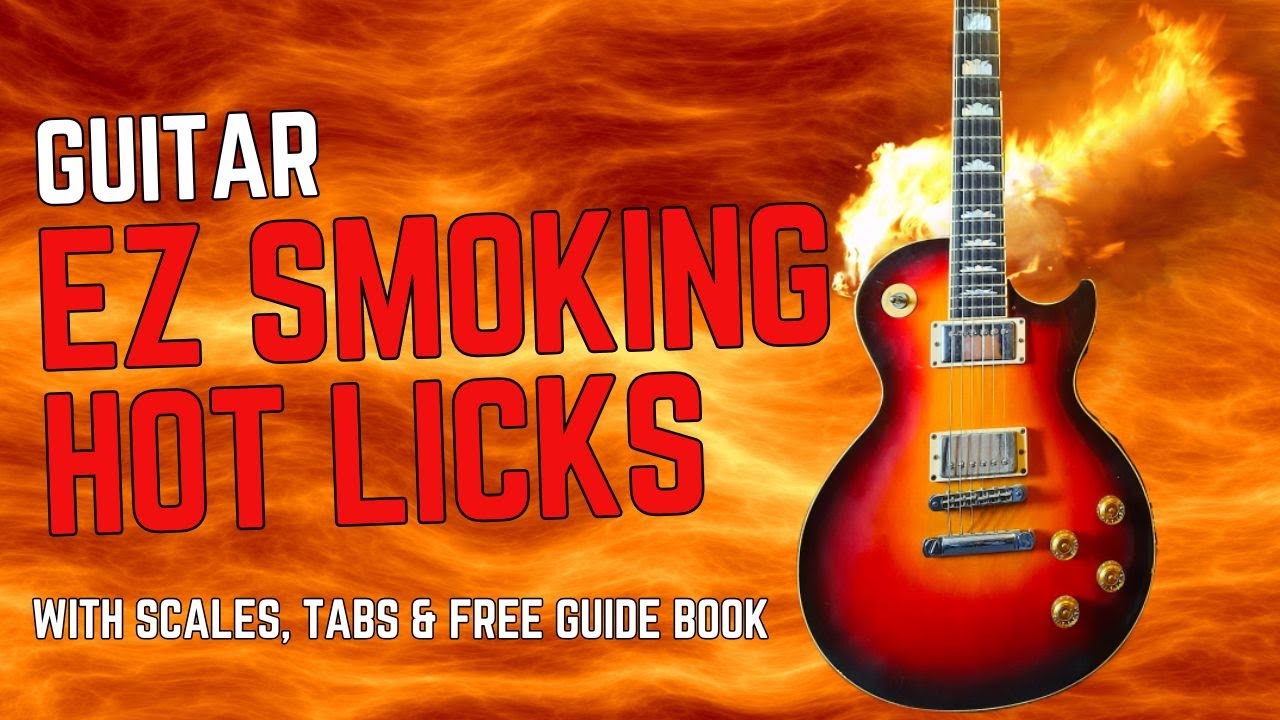 EZ Build Smoking Fast Guitar Lead Solo Licks & Runs with Scales n Tabs ...