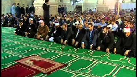 فضيلة الشيخ محمد عبد الوهاب الطنطاوي في تلاوة قرآن الجمعة الأولى من شهر رمضان المبارك 1433 هـ  الموافق 20 7 2012 م من مسجد الفتح   مدينة الزقازيق   م