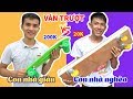 VÁN TRƯỢT 20K TỰ CHẾ VS VÁN TRƯỢT 200K BẰNG NHỰA - Đồ Chơi Con Nhà Giàu Khác Nhà Nghèo Thế Nào???