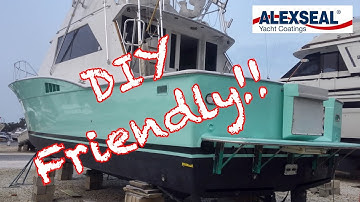 How To Roll And Tip Alexseal Paint On Your Boat!
