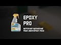 Vidéo: Nettoyant instantané pour époxy frais 750ml en spray EPOXY PRO FILA