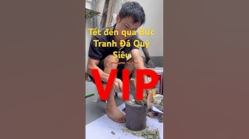 Quá trình làm bức tranh đá quý cành đào siêu VIP. #theking1988 #tranhdaquy #art #phongthuy #gemstone