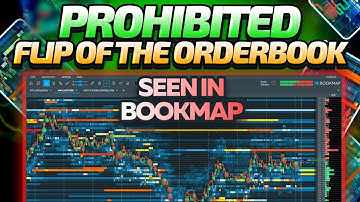 Prohibited Flip of the Order Book seen in Bookmap