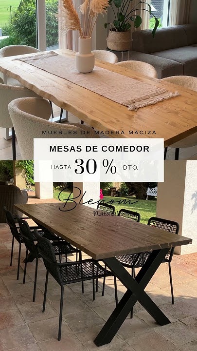 BLENOM Mesa consola recibidor o mesa de entrada de madera maciza